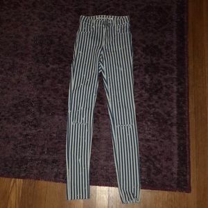 Zara striped pants